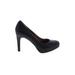 Banana Republic Heels: Pumps Stilleto Minimalist Black Solid Shoes - Women's Size 9 - Round Toe