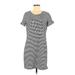 Southern Tide Casual Dress - Shift: Gray Print Dresses - Women's Size Medium