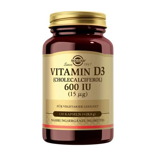 Solgar Vitamin D3 600 I.e. Kapseln 120 St