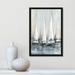 Casa Fine Arts Point Of Sail II Framed On Canvas by Susan Jill Print Canvas in Blue/Gray/White | 19.5 H x 13.5 W x 2 D in | Wayfair 68287-01