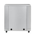 KoolMore 32 in. Outdoor Cabinet Kitchen for Refrigerator in Stainless-Steel (KM-OKS-UCRCAB) in White | 37.9 H x 32 W x 26 D in | Wayfair