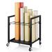 transparent.0 Storage Rack File Carts in Black | Wayfair B0BN3D7M4S