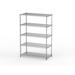 Everest Home Everest Wire Rack 48" W 5-Tier Shelving Unit Wire/Metal/Steel in Gray | 72 H x 48 W x 24 D in | Wayfair ERS5BMCS