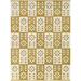 White/Yellow 120.08 x 94.49 x 0.45 in Area Rug - Birch Lane™ Milbrandt Rectangle Milbrandt Rectangle 7'10" X 10' Area Rug | Wayfair