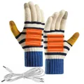 Gants thermiques à écran tactile USB pour femmes gants chauffants double face gants électriques
