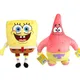 High Quality Genuine Sponge Snail Seastar Patrick Star bob Security Octopus Soft Toy Plush Dolls