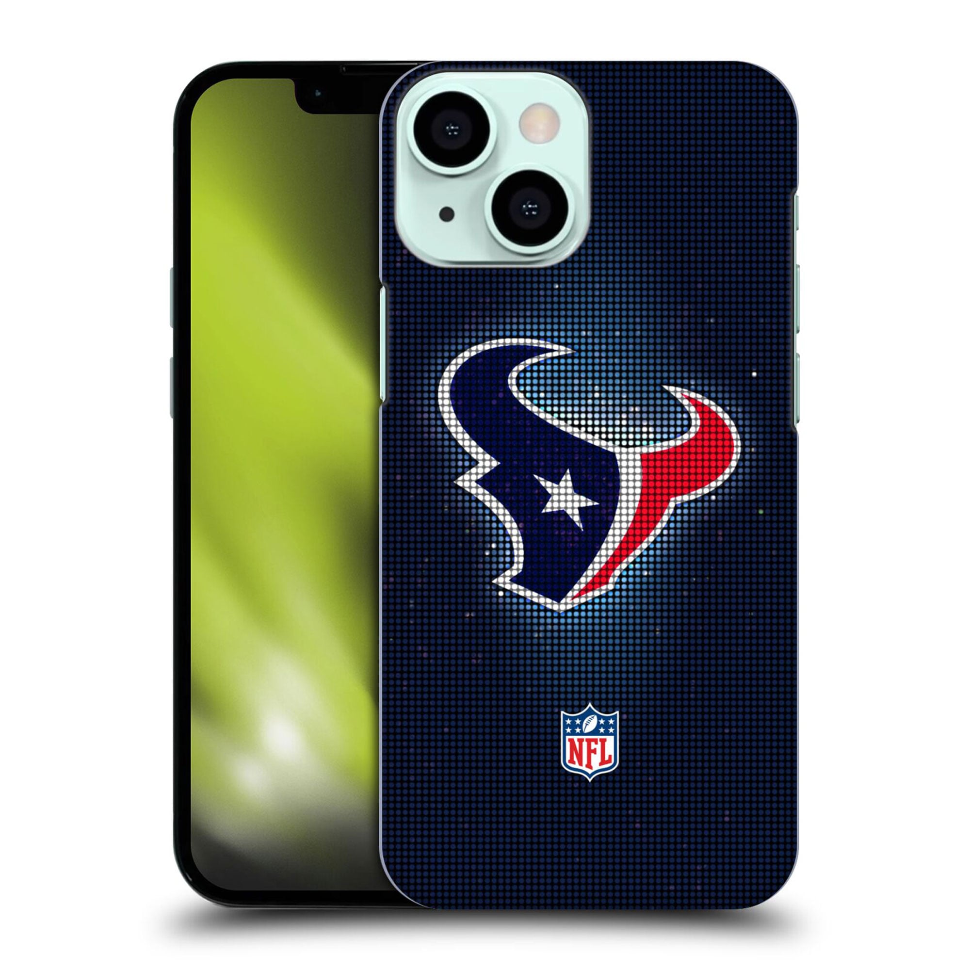 Coque Houston Texans rigide avec logo LED - iPhone