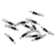 30pcs Fishing Tackle Connector Feeder Fishing Accessories Swivel Snaps For Carp Carp Fishing Quick