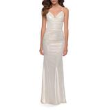 Ruched Jersey Gown