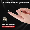Mini sleep wireless headset 5.3 chip smart digital display con microfono HD call super subwoofer per telefoni Android IOS