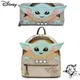 Original Loungefly Disney Stars wars Baby Yoda Backpacks Cute Master Yoda Wallet Mandalorian Travel