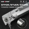 -STFCR/STUCR/STUPR raffreddamento interno barra di taglio in acciaio al tungsteno utensile per