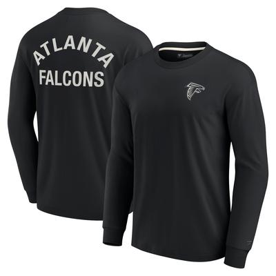 Schwarzes Atlanta Falcons Elements Fanatics-T-Shirt mit superweichen Langarm Image