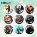 2023 Destiel Supernatural Pattern round Button Badge Brooch For Clothes Backpack Decoration Pin