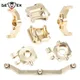 TRX4M Axle Brass Weights Steering Link Blocks Knuckle Diff Cover Caster Blocks for 1/18 RC Crawler