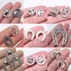 Bulk Charms For Jewelry Making Kit Pendant Diy Jewelry Accessories Lucky Horse Shoe Horse Head