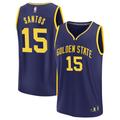 Gui Santos Men's Fanatics Branded Navy Golden State Warriors Fast Break Replica Custom Jersey - Statement Edition