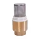 1/2" 3/4" 1" 1-1/4" 1-1/2" 2" 2-1/2" 3" BSP Female Brass Check Valve Non-return With Steel Strainer