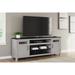 Signature Design by Ashley Darborn Gray/Brown 88" TV Stand for TVs up to 101" - 88" W x 17.5" D x 32.63" H