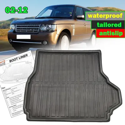 For Range Rover Vogue L322 MK3 Cargo Boot Liner Trunk Floor Mat Tray 2002 2003 2004 2005 2006 2007