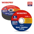 WORKPRO 25-pack Cut-Off Wheels 5 inch Metal&Stainless Steel Cutting Wheel Thin Metal Cutting Disc