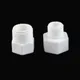 Plastic Hose Pipe Fittings F/M 1/2" 3/4" PT Male to Female Thread Hex Bushing Pipe Fittings Adapter