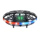 Mini UFO Drohne Hubschrauber Flugzeug hand gesteuerte Farbe Licht Infrarot Quadcopter Induktion