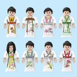 Alte Chinesische Han-dynastie Kleidung 4 5 cm Playmobil MOC Zubehör Bausteine Figuren Mini Spielzeug