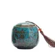 Neue Farbe Keramik Kanister Memorial Pet Urne Dichtung Topf Große Andenken Sarg Porzellan Jar