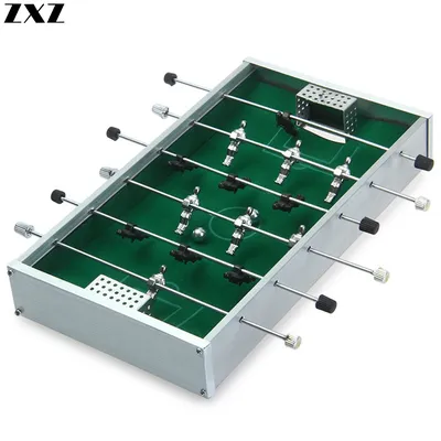 Aluminium Legierung Mini Tisch Fußball Spiel Fußball Tische Kinder Spielzeug Metall Foosball Kinder