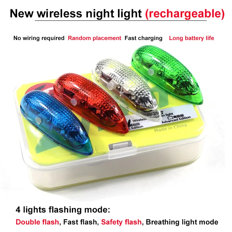 ZMR Wireless Navigation Light III 1S Wiederaufladbare 4 Modi LED-Leuchten für RC Flugzeug Hobby Flugzeug Drohne Auto Boot Spielzeugteil