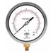 WINTERS P3S6088 Pressure Gauge, 0 to 200 psi, 1/4 in MNPT