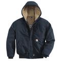 CARHARTT 101621-410 3XL REG Carhartt Flame Resistant Duck Active Jac, Navy,