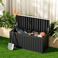 Deck Box 80 Gallon Weatherproof Deck Box Patio Garden Pool Storage Organizer Large Outdoor Container