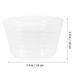 Plastic Plant Pot Saucer 12pcs Plastic Plant Pot Saucer Drip Tray Plastic Flower Pot Tray Clear Plant Saucers