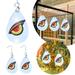 Hxoliqit Eye Decoy To Scare Birds Away Bird Device With Hanging Outdoors Reflective Scarer And Bird Sticker Keep Birds Away Home And Garden Fun ornament Hanging ornament Mini Pendant Decor