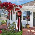 Ovzne Happy Valentine s Day Windsock Polyester Garden Windsock Garden Party Deco