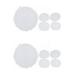 Silicone Resin 2 Pcs Resin Tray Mold + 8 Pcs Coaster Tray Tray and Coaster Epoxy Set