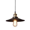 HOMEMAXS Vintage Style Retro Industrial Pendant Lamp Light Loft Hanging Ceiling Lamp E27 Holder Restaurant Bar Counter Attic Bookstore Lamp (Diameter 30cm)