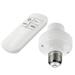 EASTIN Remote Control Light Socket 15/30/60mins Timing Screw in E26/E27 Bulb Holder No Wiring Wall Mounted Wireless Light Switch Kit for Closet Basement Attic Stairwell Light Remote