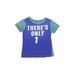 Crewcuts Short Sleeve T-Shirt: Blue Marled Tops - Kids Boy's Size 6