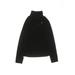 Nike Fleece Jacket: Black Solid Jackets & Outerwear - Kids Boy's Size Medium