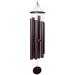 Corinthian Bells Corinthian Metal Wind Chimes Metal in Blue | 50 H x 11 W x 11 D in | Wayfair T516PM