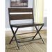 Signature Design by Ashley Bar Stool Wood in Brown/Yellow | 42 H x 20 W x 37 D in | Wayfair D469-323