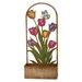 Regal Art & Gift Planter Wall Decor - Butterfly Metal in Green/Indigo/Yellow | 27.5 H x 12 W x 5.25 D in | Wayfair 13635