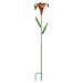 Regal Art & Gift Weather Resistant Metal Plant & Flower Garden Stake Metal in Orange | 34 H x 6.5 W x 6.5 D in | Wayfair 13627