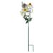 Regal Art & Gift Weather Resistant Metal Rain Gauge Metal in Black/Green/White | 36 H x 9.5 W x 3 D in | Wayfair 13544