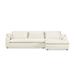 Brown/Green/White Sectional - Joss & Main Remy 2-Piece Sectional Polyester | 36 H x 122 W x 65 D in | Wayfair C0260AB72BCE44D78264D3CE704FF0D4