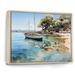 Breakwater Bay Dominican Tranquil Bay II Framed On Canvas Print Plastic/Metal | 24 H x 32 W x 1 D in | Wayfair A4783E96AA4A46BDAA5404E16D4091AF