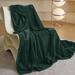 Mercer41 Sibinka Soft Fleece Blanket - Fuzzy, Warm, Bed/Throw Blanket Microfiber/Fleece/Microfiber/Fleece, Sherpa in Green | 80 H x 60 W in | Wayfair